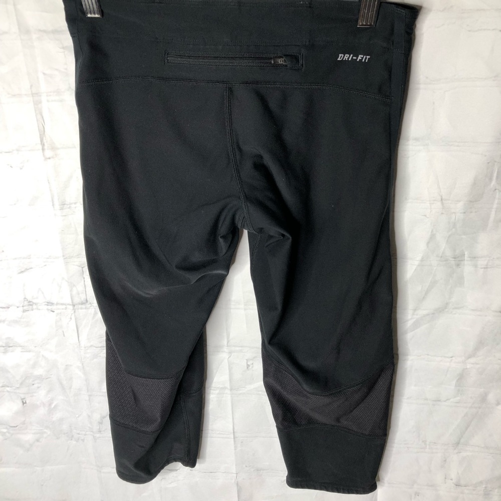 Nike Dri Fit Capri Leggings Size X Small Black XS - Picture 2 of 6